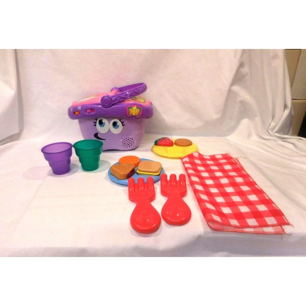 LeapFrog Shapes And Sharing Picnic Basket Toddler Toy Learning System